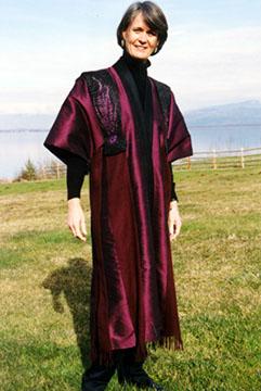 Felted Alpaca Panel Coat