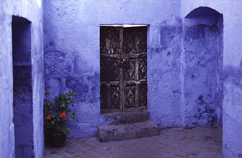 Santa Catalina Blue Door - Mark Dodge